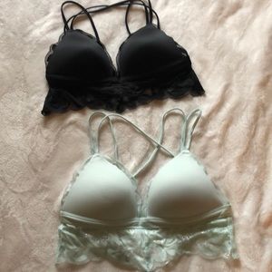 PINK push-up bralettes (2)